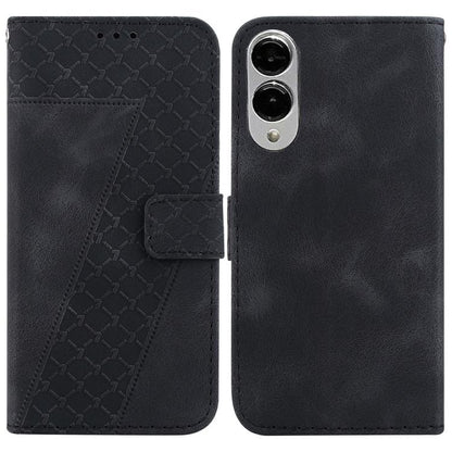 Seven-shaped Embossed Leather Phone Case, For Samsung Galaxy S25 FE 5G, For Samsung Galaxy S25 Edge 5G, For Samsung Galaxy S25 5G, For Samsung Galaxy S25+ 5G