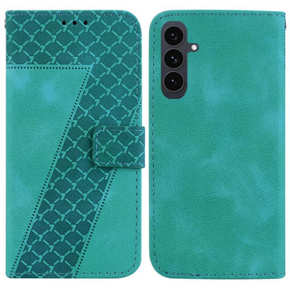 Seven-shaped Embossed Leather Phone Case, For Samsung Galaxy S26 Edge 5G, For Samsung Galaxy S26 Ultra 5G, For Samsung Galaxy S26 5G, For Samsung Galaxy S25 FE 5G