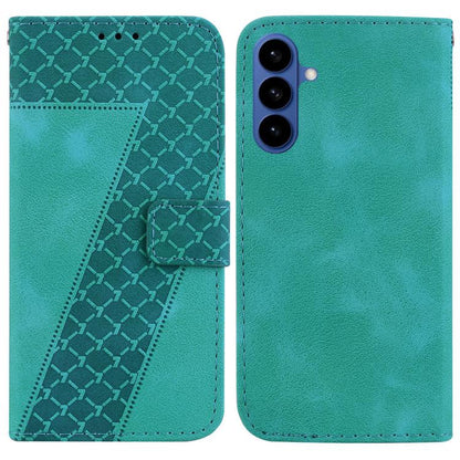 Seven-shaped Embossed Leather Phone Case, For Samsung Galaxy S26 Edge 5G, For Samsung Galaxy S26 Ultra 5G, For Samsung Galaxy S26 5G, For Samsung Galaxy S25 FE 5G