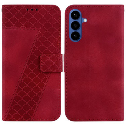 Seven-shaped Embossed Leather Phone Case, For Samsung Galaxy S26 Edge 5G, For Samsung Galaxy S26 Ultra 5G, For Samsung Galaxy S26 5G, For Samsung Galaxy S25 FE 5G