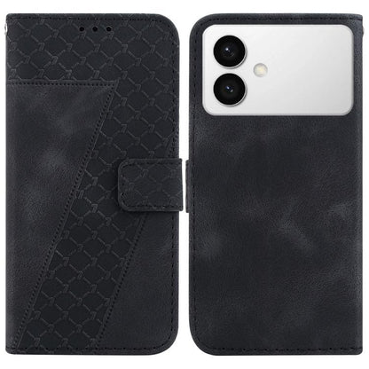Seven-shaped Embossed Leather Phone Case, For Samsung Galaxy S26+ 5G, For Samsung Galaxy S26 Edge 5G, For Samsung Galaxy S26 Ultra 5G, For Samsung Galaxy S26 5G