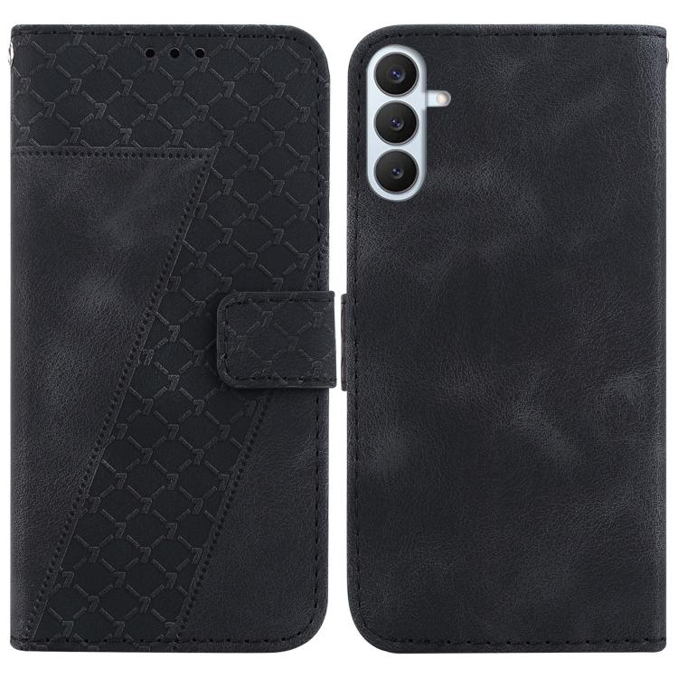 Seven-shaped Embossed Leather Phone Case, For Samsung Galaxy S26+ 5G, For Samsung Galaxy S26 Edge 5G, For Samsung Galaxy S26 Ultra 5G, For Samsung Galaxy S26 5G