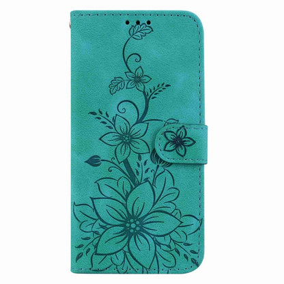 Lily Embossed Leather Phone Case, For Samsung Galaxy S24 FE 5G