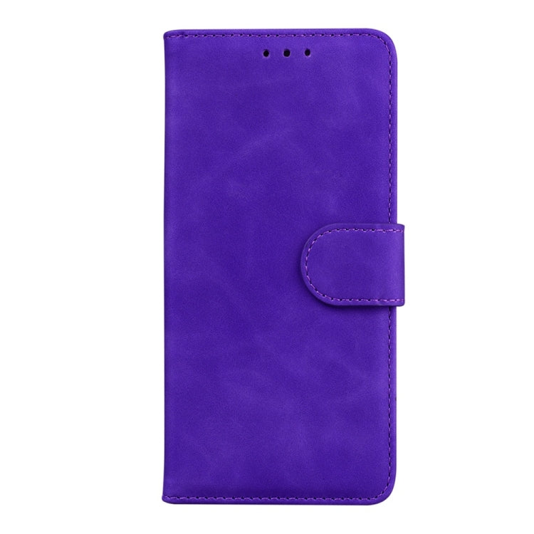 Skin Feel Pure Color Flip Leather Phone Case, For Samsung Galaxy S24 FE 5G