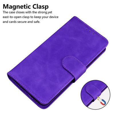 Skin Feel Pure Color Flip Leather Phone Case, For Samsung Galaxy S25 Edge 5G, For Samsung Galaxy S25 5G, For Samsung Galaxy S25+ 5G, For Samsung Galaxy S25 Ultra 5G
