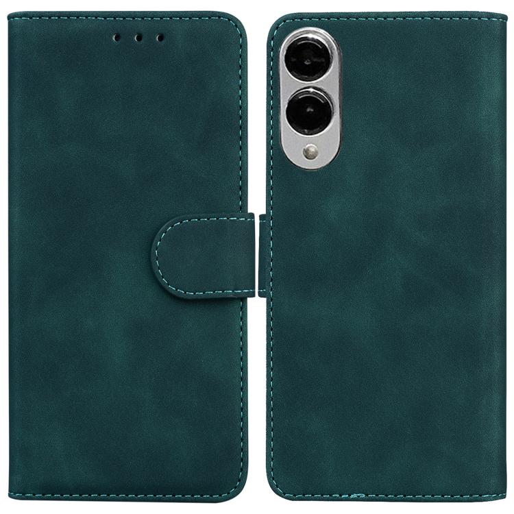 Skin Feel Pure Color Flip Leather Phone Case, For Samsung Galaxy S25 Edge 5G, For Samsung Galaxy S25 5G, For Samsung Galaxy S25+ 5G, For Samsung Galaxy S25 Ultra 5G