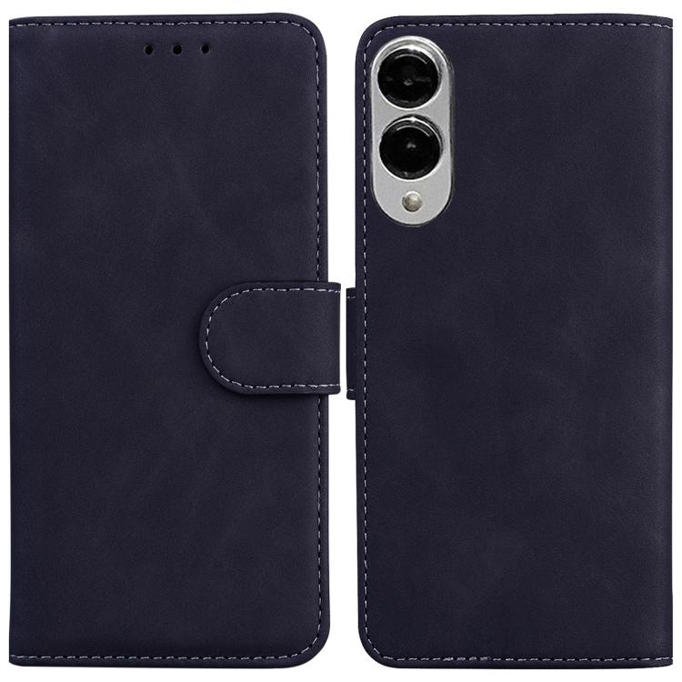 Skin Feel Pure Color Flip Leather Phone Case, For Samsung Galaxy S25 Edge 5G, For Samsung Galaxy S25 5G, For Samsung Galaxy S25+ 5G, For Samsung Galaxy S25 Ultra 5G