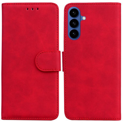 Skin Feel Pure Color Flip Leather Phone Case, For Samsung Galaxy S26 5G, For Samsung Galaxy S25 FE 5G, For Samsung Galaxy S25 Edge 5G, For Samsung Galaxy S25 5G