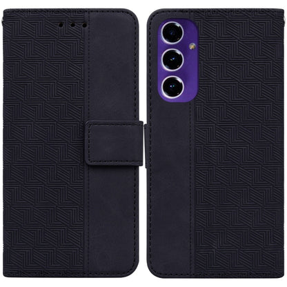 Geometric Embossed Leather Phone Case, For Samsung Galaxy S25 Ultra 5G, For Samsung Galaxy S24 FE 5G