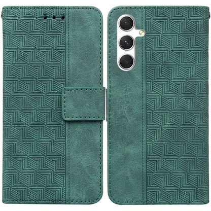 Geometric Embossed Leather Phone Case, For Samsung Galaxy S25 Edge 5G, For Samsung Galaxy S25 5G, For Samsung Galaxy S25+ 5G, For Samsung Galaxy S25 Ultra 5G