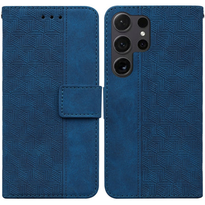 Geometric Embossed Leather Phone Case, For Samsung Galaxy S25 Ultra 5G, For Samsung Galaxy S24 FE 5G