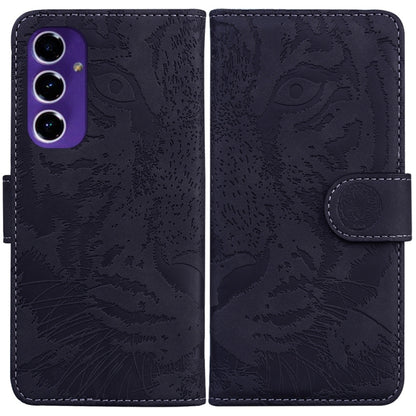Tiger Embossing Pattern Flip Leather Phone Case, For Samsung Galaxy S24 FE 5G