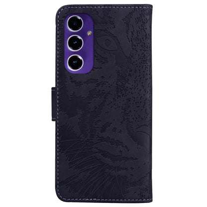 Tiger Embossing Pattern Flip Leather Phone Case, For Samsung Galaxy S24 FE 5G