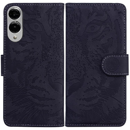 Tiger Embossing Pattern Flip Leather Phone Case, For Samsung Galaxy S25 FE 5G, For Samsung Galaxy S25 Edge 5G, For Samsung Galaxy S25 5G, For Samsung Galaxy S25+ 5G