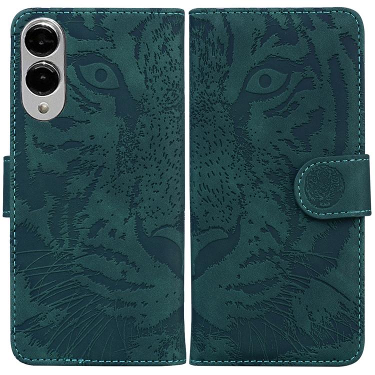 Tiger Embossing Pattern Flip Leather Phone Case, For Samsung Galaxy S25 FE 5G, For Samsung Galaxy S25 Edge 5G, For Samsung Galaxy S25 5G, For Samsung Galaxy S25+ 5G