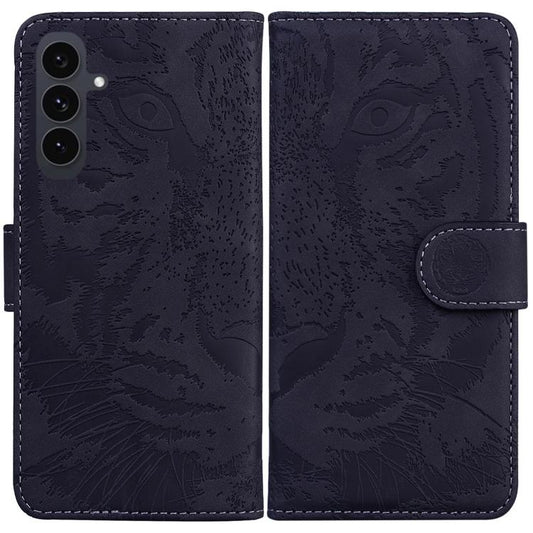Tiger Embossing Pattern Flip Leather Phone Case, For Samsung Galaxy S25 FE 5G, For Samsung Galaxy S25 Edge 5G, For Samsung Galaxy S25 5G, For Samsung Galaxy S25+ 5G