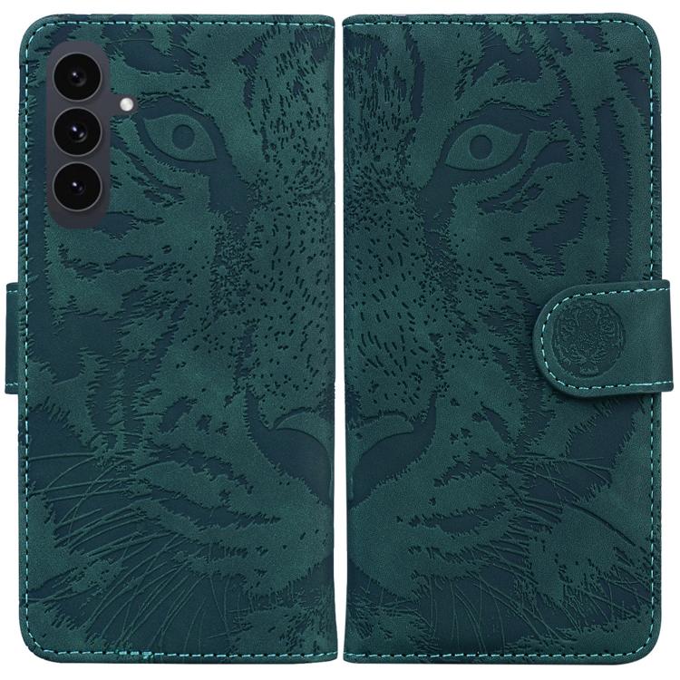 Tiger Embossing Pattern Flip Leather Phone Case, For Samsung Galaxy S25 FE 5G, For Samsung Galaxy S25 Edge 5G, For Samsung Galaxy S25 5G, For Samsung Galaxy S25+ 5G