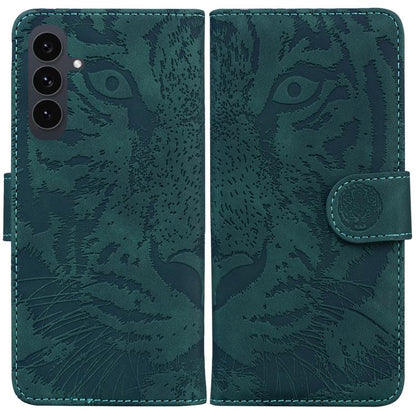 Tiger Embossing Pattern Flip Leather Phone Case, For Samsung Galaxy S25 FE 5G, For Samsung Galaxy S25 Edge 5G, For Samsung Galaxy S25 5G, For Samsung Galaxy S25+ 5G