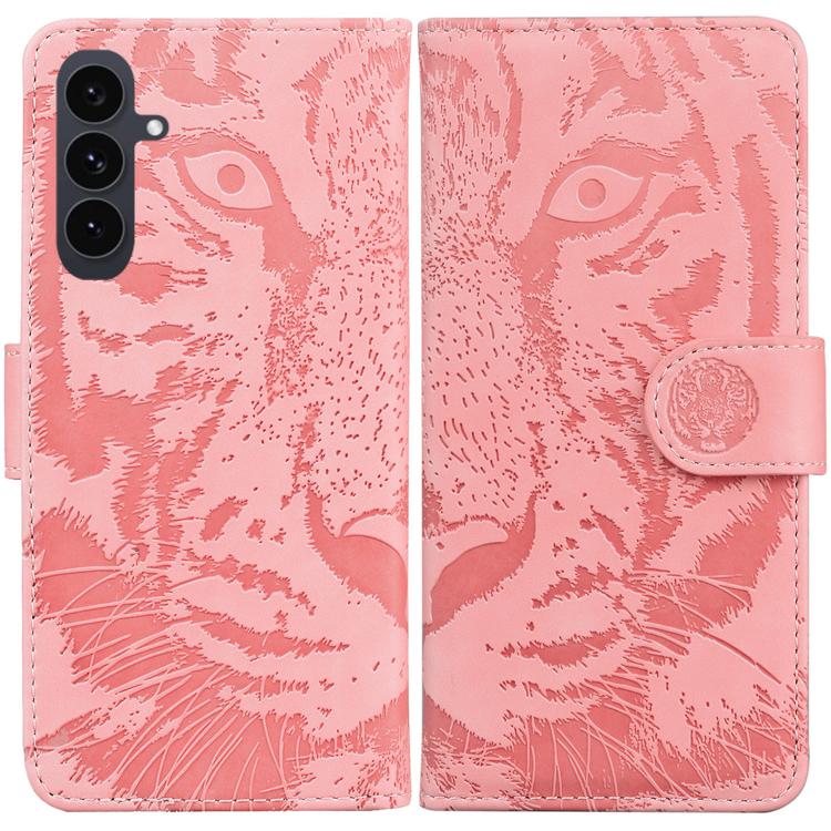 Tiger Embossing Pattern Flip Leather Phone Case, For Samsung Galaxy S25 FE 5G, For Samsung Galaxy S25 Edge 5G, For Samsung Galaxy S25 5G, For Samsung Galaxy S25+ 5G