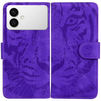 Tiger Embossing Pattern Flip Leather Phone Case, For Samsung Galaxy S26+ 5G, For Samsung Galaxy S26 Edge 5G, For Samsung Galaxy S26 Ultra 5G, For Samsung Galaxy S26 5G