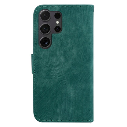 Little Tiger Embossed Leather Phone Case, For Samsung Galaxy S25 Ultra 5G, For Samsung Galaxy S24 FE 5G