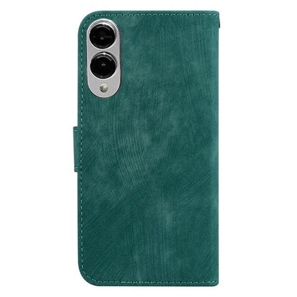 Little Tiger Embossed Leather Phone Case, For Samsung Galaxy S25 Edge 5G, For Samsung Galaxy S25 5G, For Samsung Galaxy S25+ 5G, For Samsung Galaxy S25 Ultra 5G