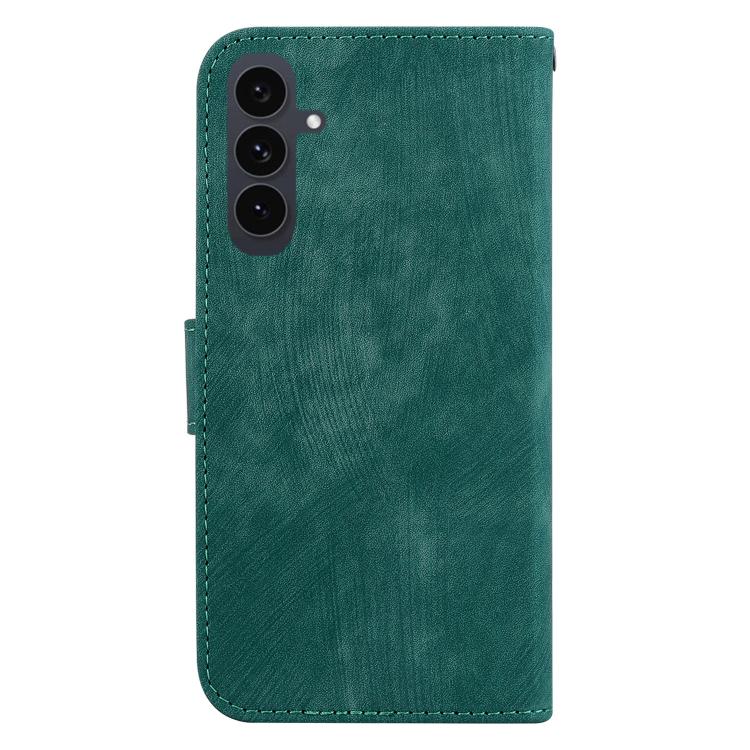 Little Tiger Embossed Leather Phone Case, For Samsung Galaxy S25 FE 5G, For Samsung Galaxy S25 Edge 5G, For Samsung Galaxy S25 5G, For Samsung Galaxy S25+ 5G