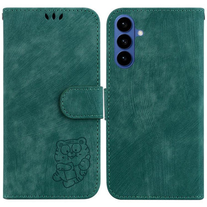 Little Tiger Embossed Leather Phone Case, For Samsung Galaxy S26+ 5G, For Samsung Galaxy S26 Edge 5G, For Samsung Galaxy S26 Ultra 5G, For Samsung Galaxy S26 5G
