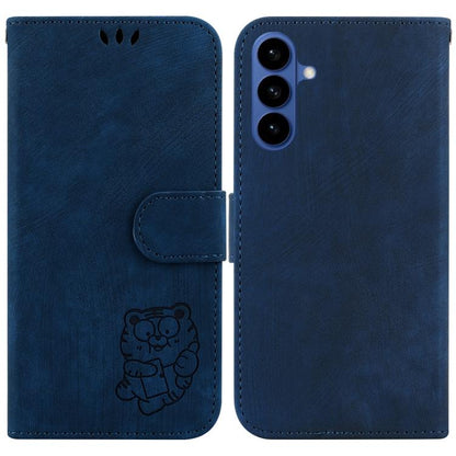 Little Tiger Embossed Leather Phone Case, For Samsung Galaxy S26+ 5G, For Samsung Galaxy S26 Edge 5G, For Samsung Galaxy S26 Ultra 5G, For Samsung Galaxy S26 5G