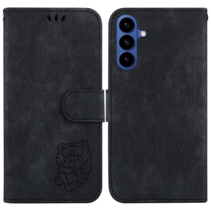 Little Tiger Embossed Leather Phone Case, For Samsung Galaxy S26+ 5G, For Samsung Galaxy S26 Edge 5G, For Samsung Galaxy S26 Ultra 5G, For Samsung Galaxy S26 5G