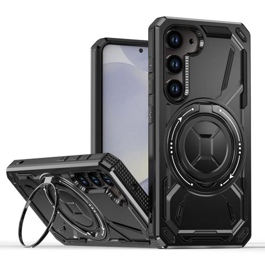 Armor II Series MagSafe Magnetic Holder Phone Case, For Samsung Galaxy S25 5G