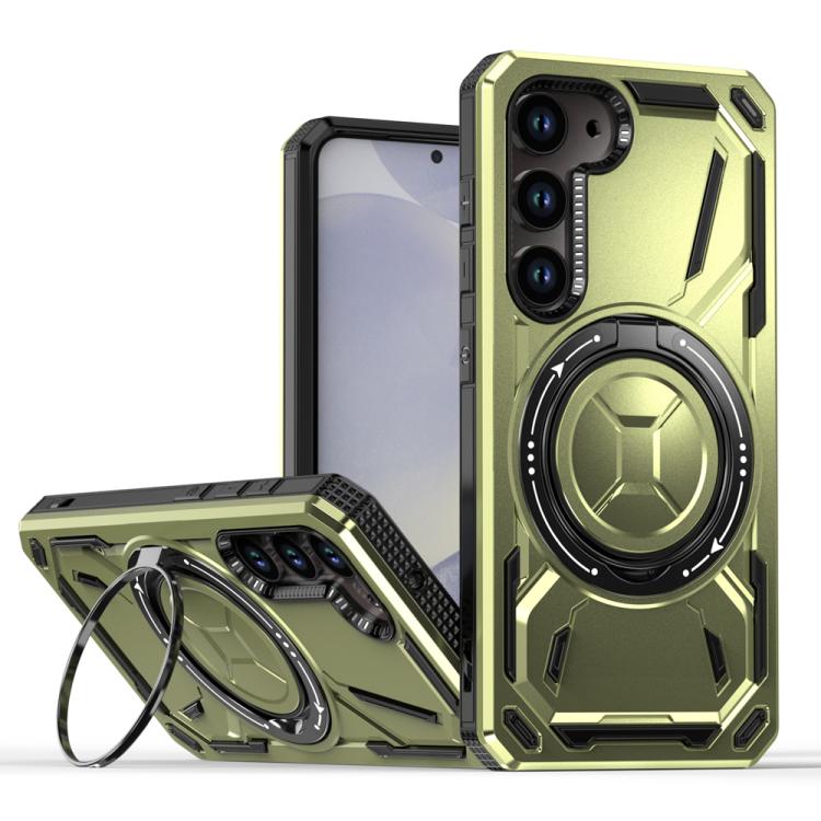 Armor II Series MagSafe Magnetic Holder Phone Case, For Samsung Galaxy S25 5G