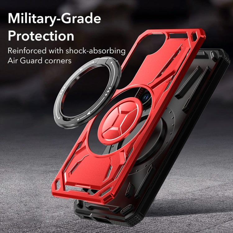Armor II Series MagSafe Magnetic Holder Phone Case, For Samsung Galaxy S25 5G