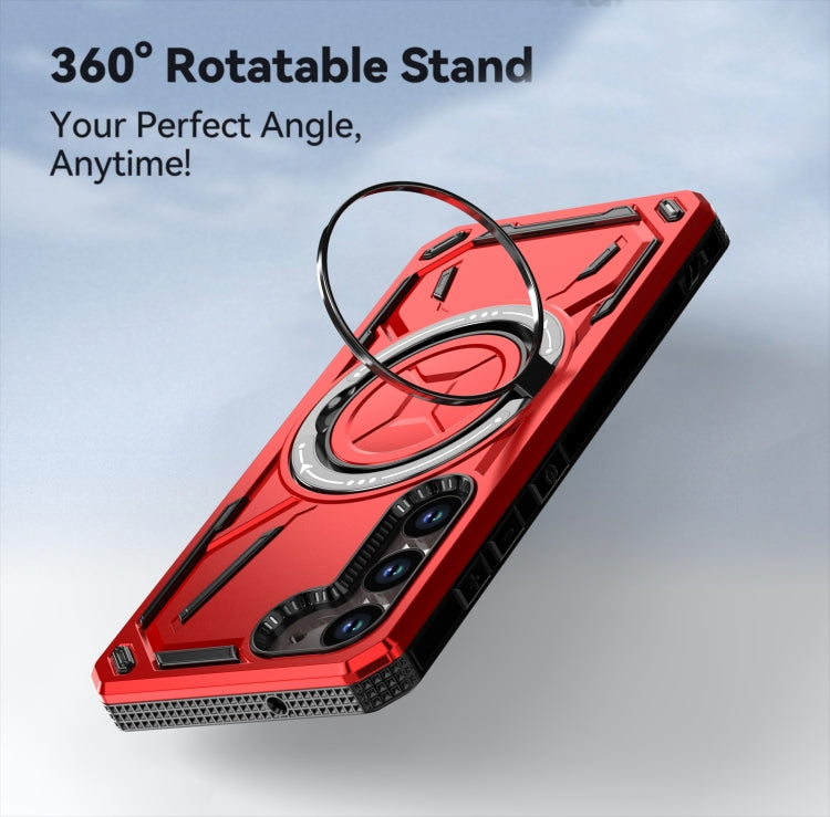 Armor II Series MagSafe Magnetic Holder Phone Case, For Samsung Galaxy S25 5G