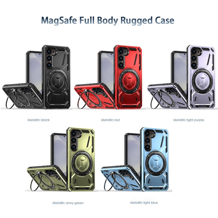 Armor II Series MagSafe Magnetic Holder Phone Case, For Samsung Galaxy S25 5G