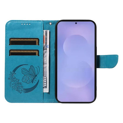 Swallowtail Butterfly Embossed Leather Phone Case, For Galaxy S26 5G, For Galaxy S25 FE 5G, For Galaxy S25 / S24 5G, For Galaxy S25+ / S24+ 5G
