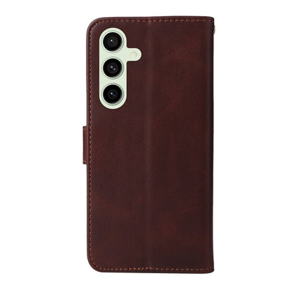 Classic Calf Texture Flip Leather Phone Case, For Samsung Galaxy S24 FE 5G