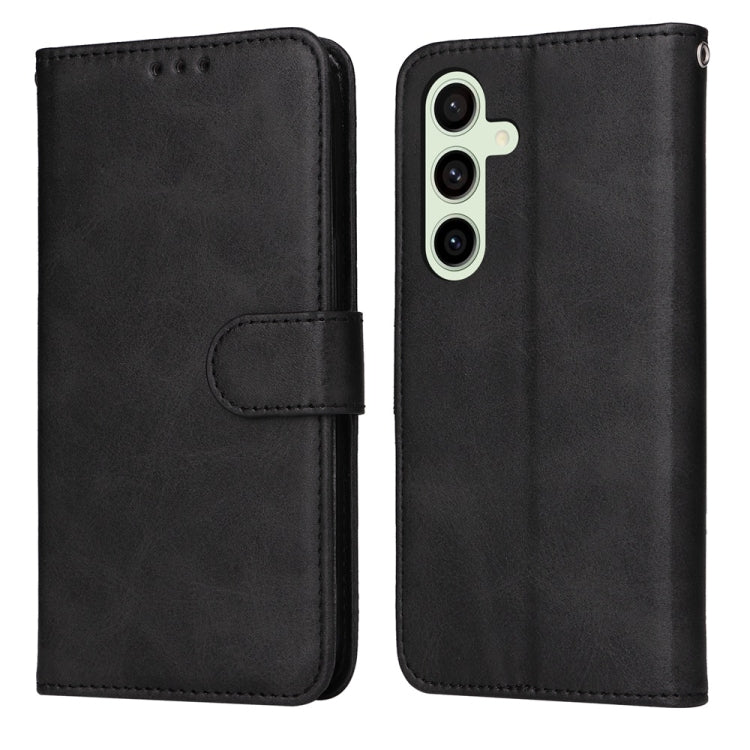 Classic Calf Texture Flip Leather Phone Case, For Samsung Galaxy S24 FE 5G