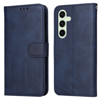 Classic Calf Texture Flip Leather Phone Case, For Galaxy S25 Ultra 5G, For Galaxy S24 FE 5G