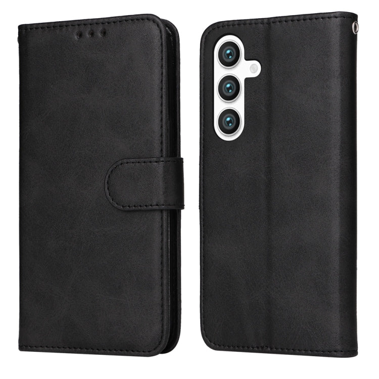 Classic Calf Texture Flip Leather Phone Case, For Galaxy S26 5G, For Galaxy S25 Edge 5G, For Galaxy S25 5G, For Galaxy S25+ 5G