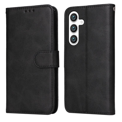 Classic Calf Texture Flip Leather Phone Case, For Galaxy S26 5G, For Galaxy S25 Edge 5G, For Galaxy S25 5G, For Galaxy S25+ 5G