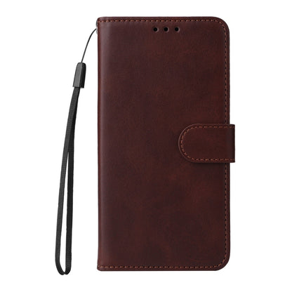 Classic Calf Texture Flip Leather Phone Case, For Galaxy S25 Ultra 5G, For Galaxy S24 FE 5G