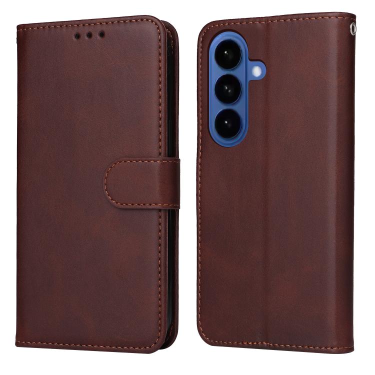Classic Calf Texture Flip Leather Phone Case, For Samsung Galaxy S26+ 5G, For Samsung Galaxy S26 Edge 5G, For Samsung Galaxy S26 Ultra 5G, For Samsung Galaxy S26 5G
