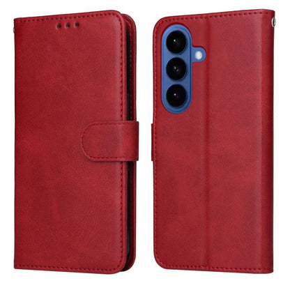 Classic Calf Texture Flip Leather Phone Case, For Samsung Galaxy S26+ 5G, For Samsung Galaxy S26 Edge 5G, For Samsung Galaxy S26 Ultra 5G, For Samsung Galaxy S26 5G
