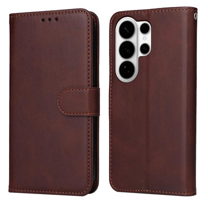 Classic Calf Texture Flip Leather Phone Case, For Samsung Galaxy S26+ 5G, For Samsung Galaxy S26 Edge 5G, For Samsung Galaxy S26 Ultra 5G, For Samsung Galaxy S26 5G