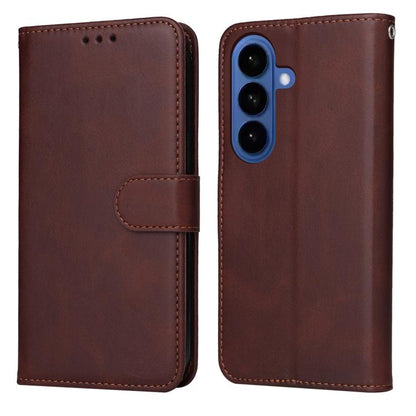 Classic Calf Texture Flip Leather Phone Case, For Samsung Galaxy S26+ 5G, For Samsung Galaxy S26 Edge 5G, For Samsung Galaxy S26 Ultra 5G, For Samsung Galaxy S26 5G
