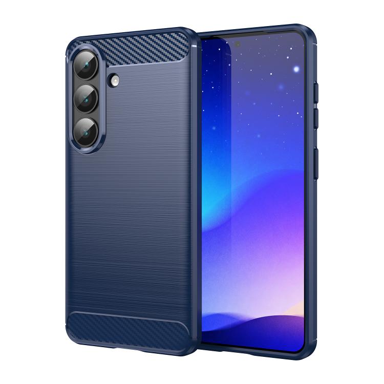 Carbon Fiber Brushed Texture TPU Phone Case, For Samsung Galaxy S26+ 5G, For Samsung Galaxy S26 Edge 5G, For Samsung Galaxy S26 Ultra 5G, For Samsung Galaxy S25 FE 5G, For Samsung Galaxy S25 Edge 5G, For Samsung Galaxy S25 5G, For Samsung Galaxy S25+ 5...