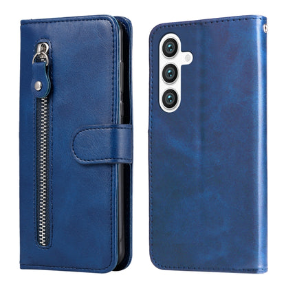 Fashion Calf Texture Zipper Leather Phone Case, For Galaxy S26 5G, For Galaxy S25 Edge 5G, For Galaxy S25 5G, For Galaxy S25+ 5G