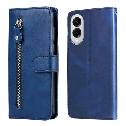 Fashion Calf Texture Zipper Leather Phone Case, For Samsung Galaxy S25 Edge 5G, For Samsung Galaxy S25 5G, For Samsung Galaxy S25+ 5G, For Samsung Galaxy S25 Ultra 5G
