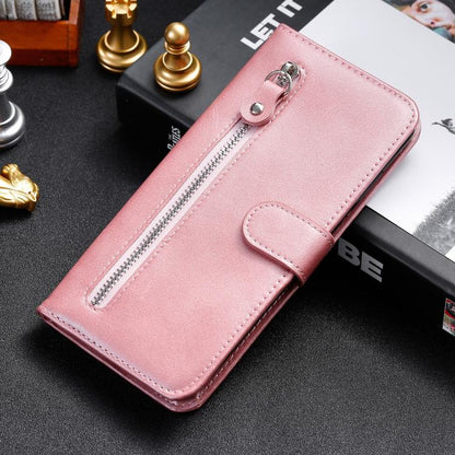 Fashion Calf Texture Zipper Leather Phone Case, For Galaxy S26 5G, For Galaxy S25 Edge 5G, For Galaxy S25 5G, For Galaxy S25+ 5G